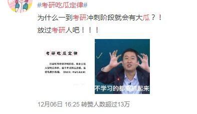 考研还是吃瓜,奋斗与吃瓜的平衡艺术